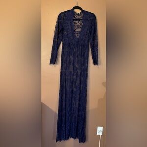 YOMOKO BLUE XXL LACE DRESS